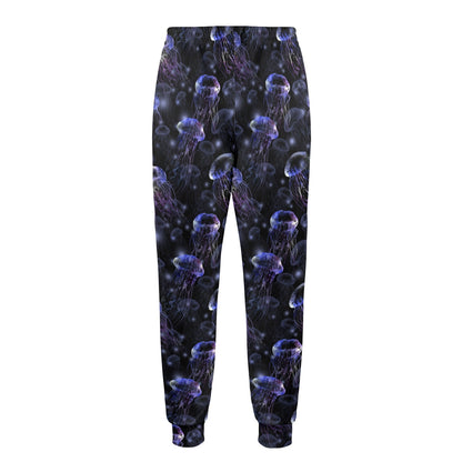 Jellyfish Themed Men's Casual Track Pants