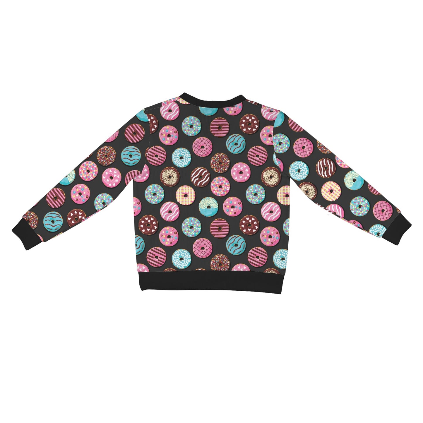 Donut Pattern Print Design DN02 Women's Cardigan