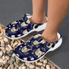 Cat Head with flower Print Pattern Unisex Clogs Shoes