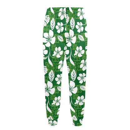 Hawaiian Themed Pattern Print Design H016 Men's Casual Track Pants