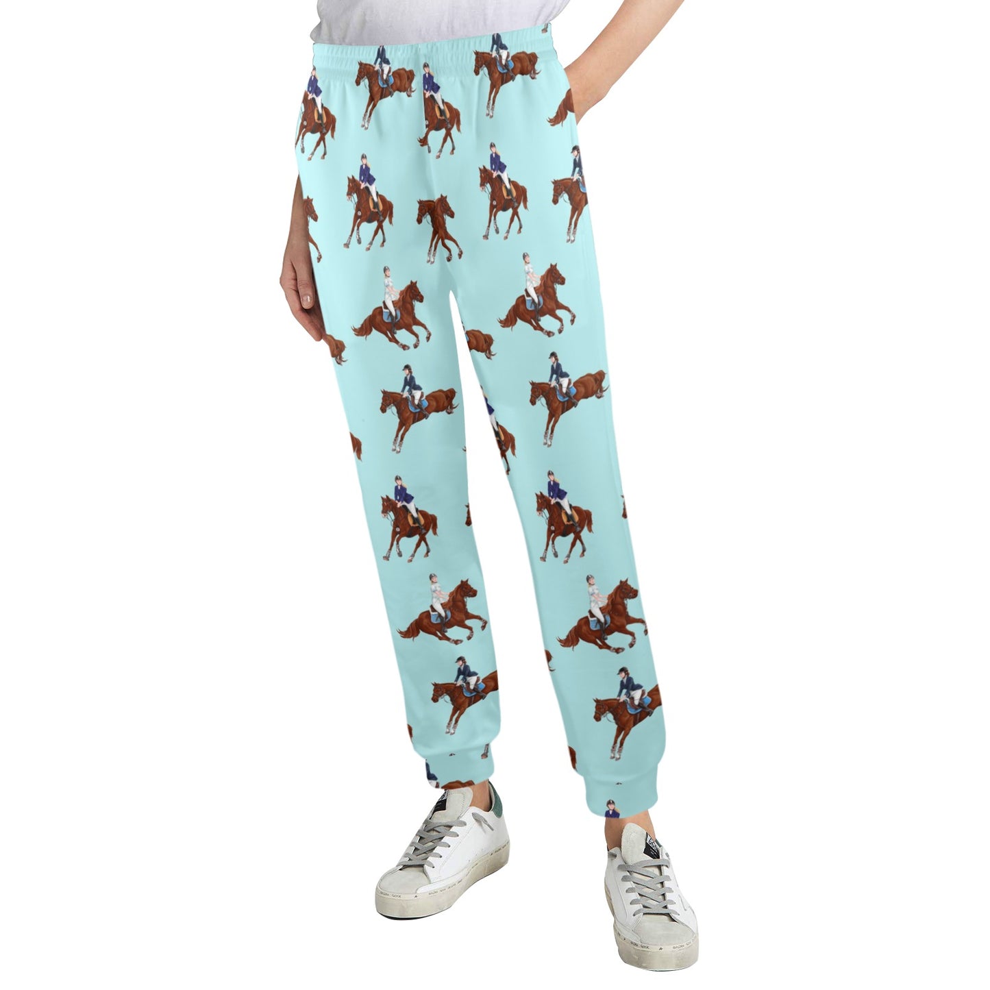 Equestrian Horse Riding Women's Casual Track Pants