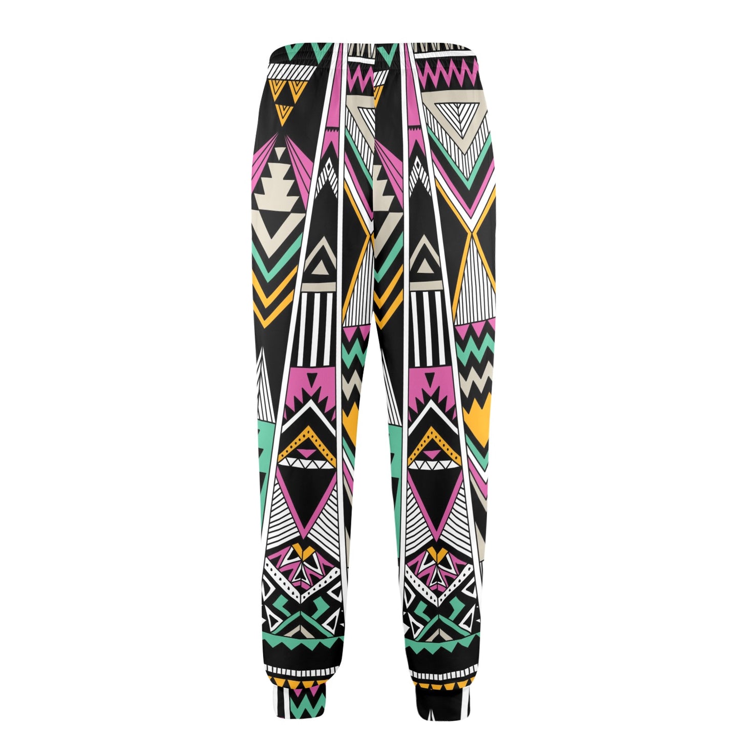 Tribal Aztec Triangle Men's Casual Track Pants