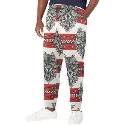 Native Indian Wolf Men's Casual Track Pants