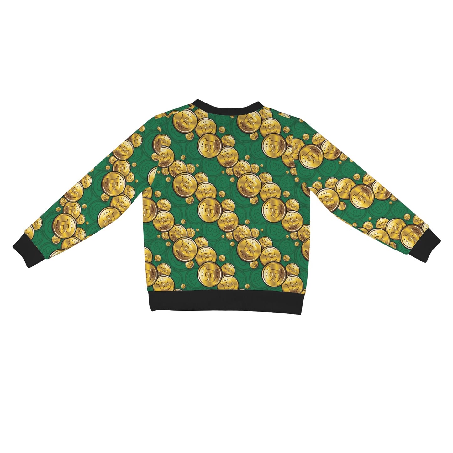 Bitcoin Pattern Print Design DO02 Women's Cardigan