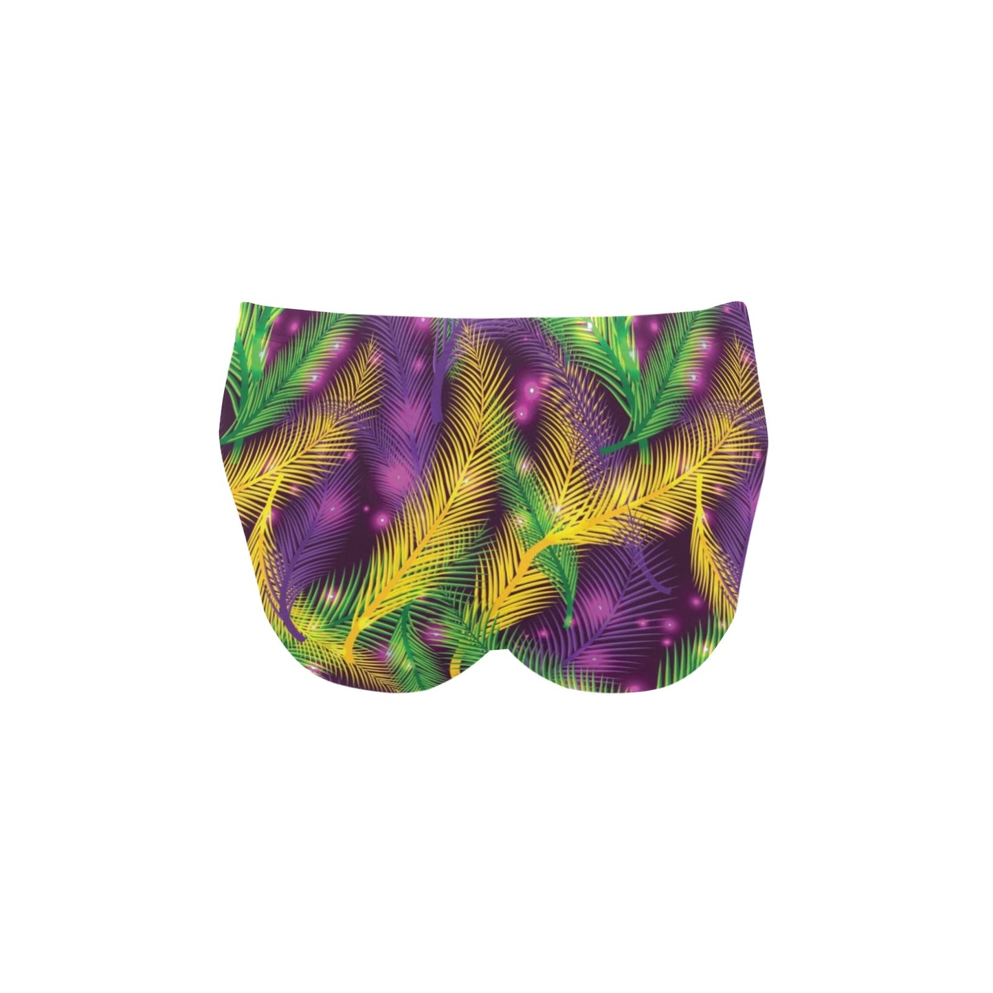 Mardi Gras Pattern Print Design 09 Men's Swimming Briefs