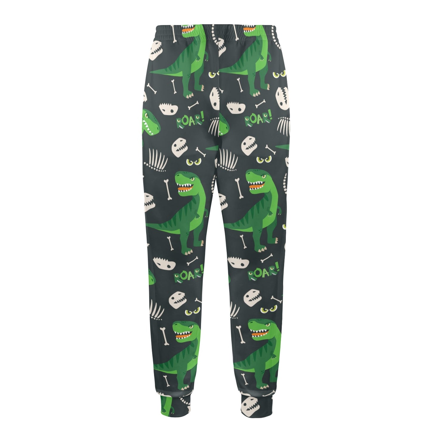 T Rex Pattern Print Design A05 Men's Casual Track Pants