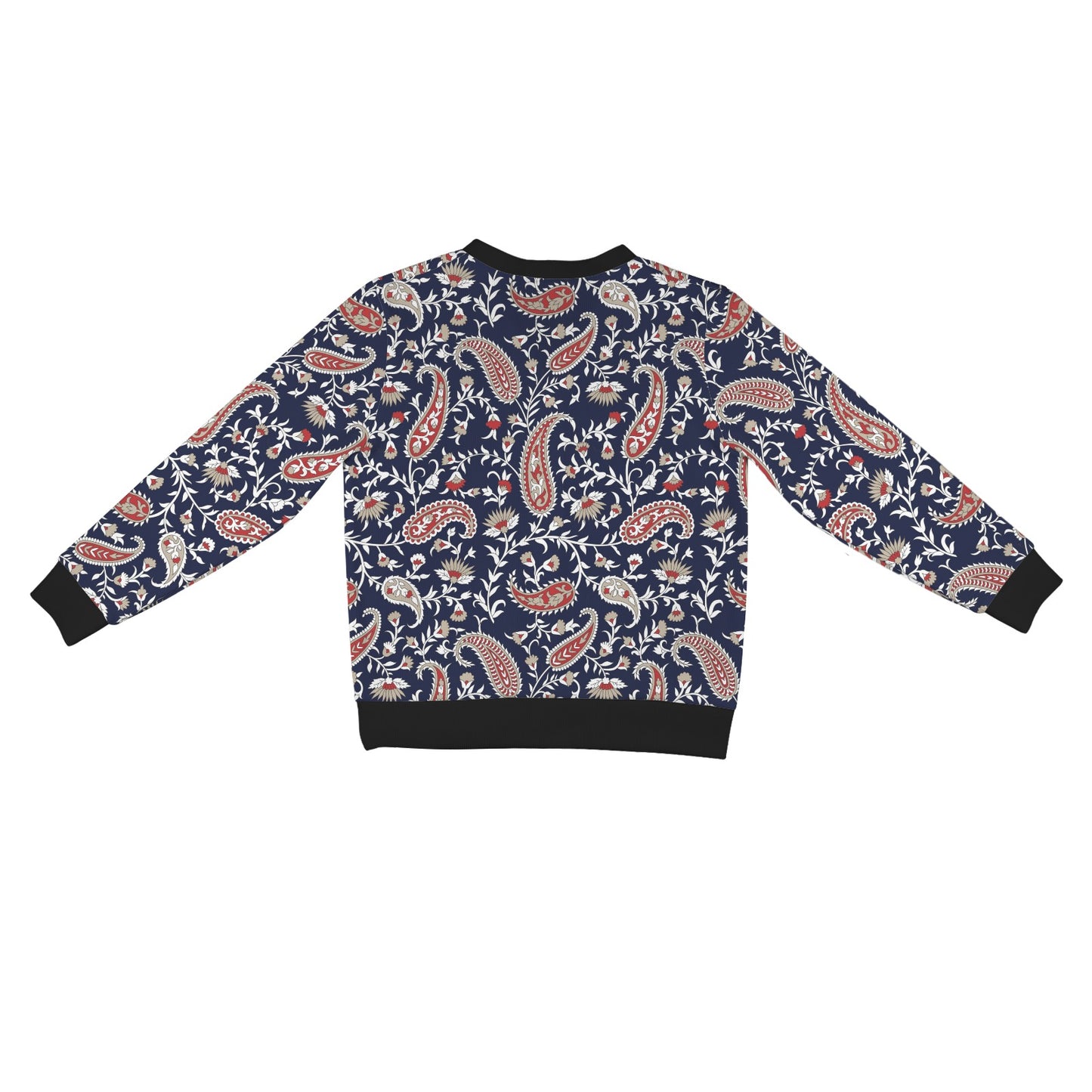 Paisley Pattern Print Design A05 Women's Cardigan