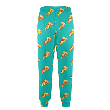 Pizza Pattern Print Design A03 Men's Casual Track Pants