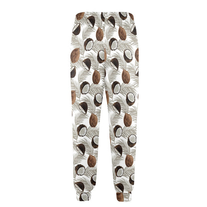 Coconut Pattern Print Design CN03 Men's Casual Track Pants