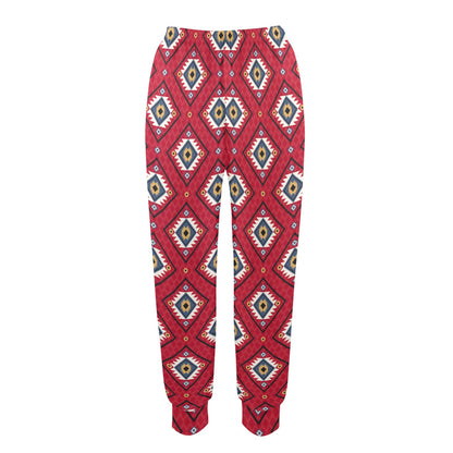 Aztec Pattern Print Design 10 Women's Casual Track Pants