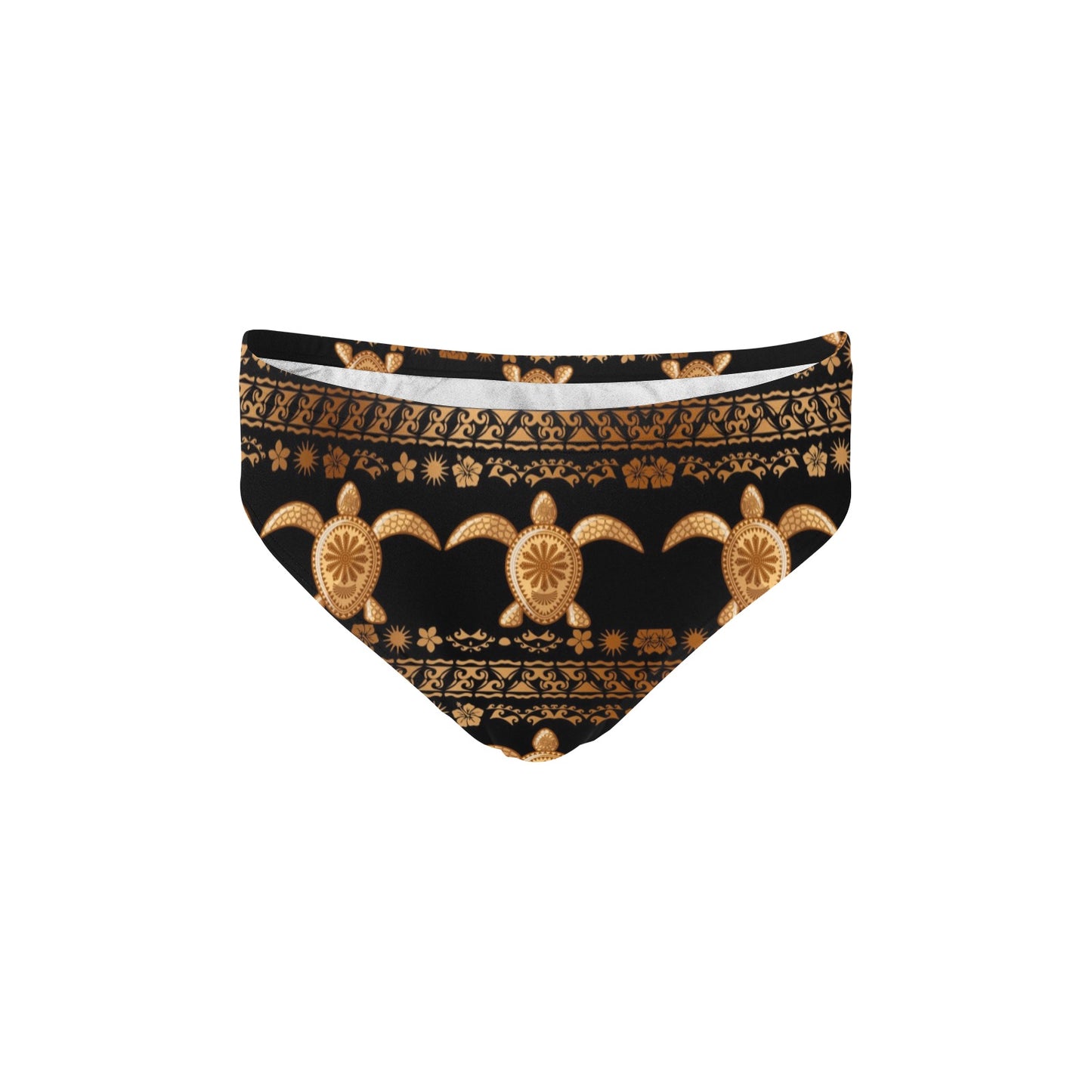 Tribal Sea turtle Polynesian Hawaiian Men's Swimming Briefs