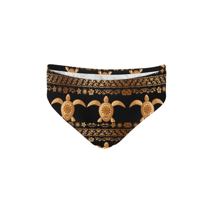 Tribal Sea turtle Polynesian Hawaiian Men's Swimming Briefs