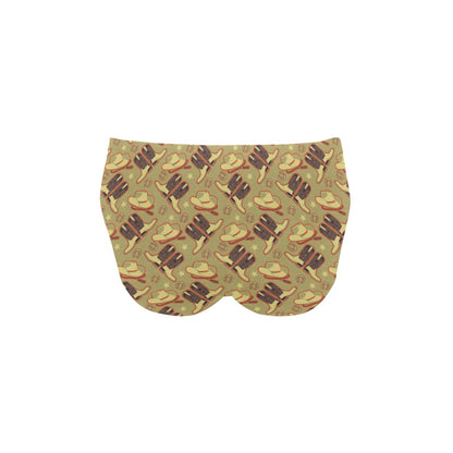 Western Cowboy Themed Men's Swimming Briefs