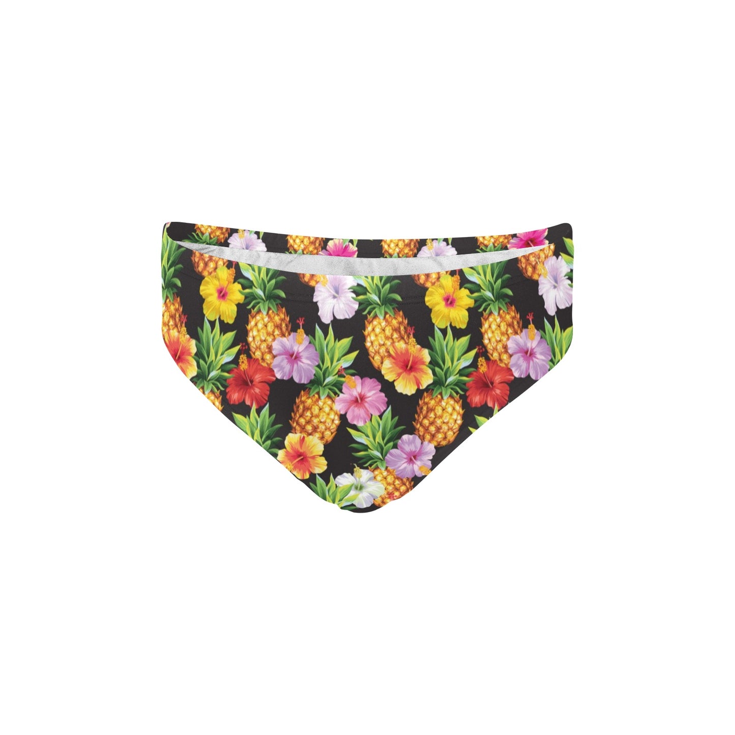 Pineapple Hibiscus Men's Swimming Briefs