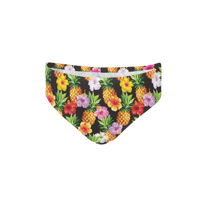 Pineapple Hibiscus Men's Swimming Briefs
