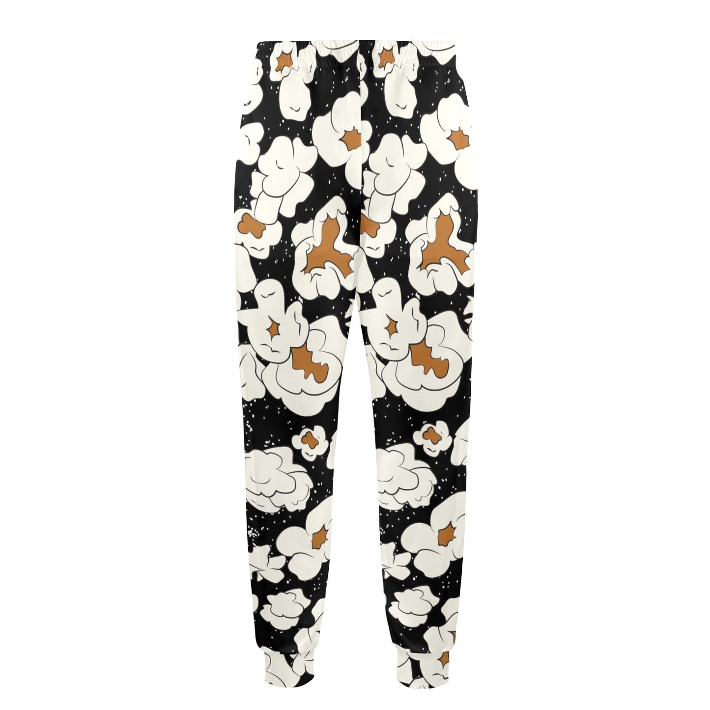 Popcorn Pattern Print Design A02 Men's Casual Track Pants