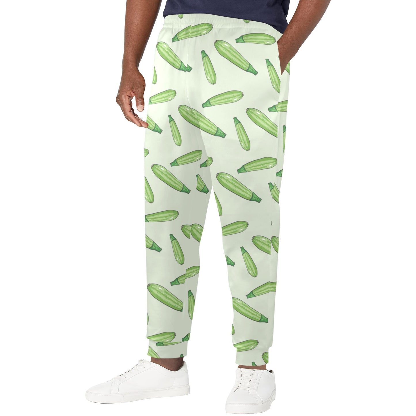 Zucchini Print Design LKS302 Men's Casual Track Pants