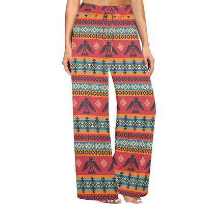 Eagles Native American Design Women's Wide Leg Lounge Pants