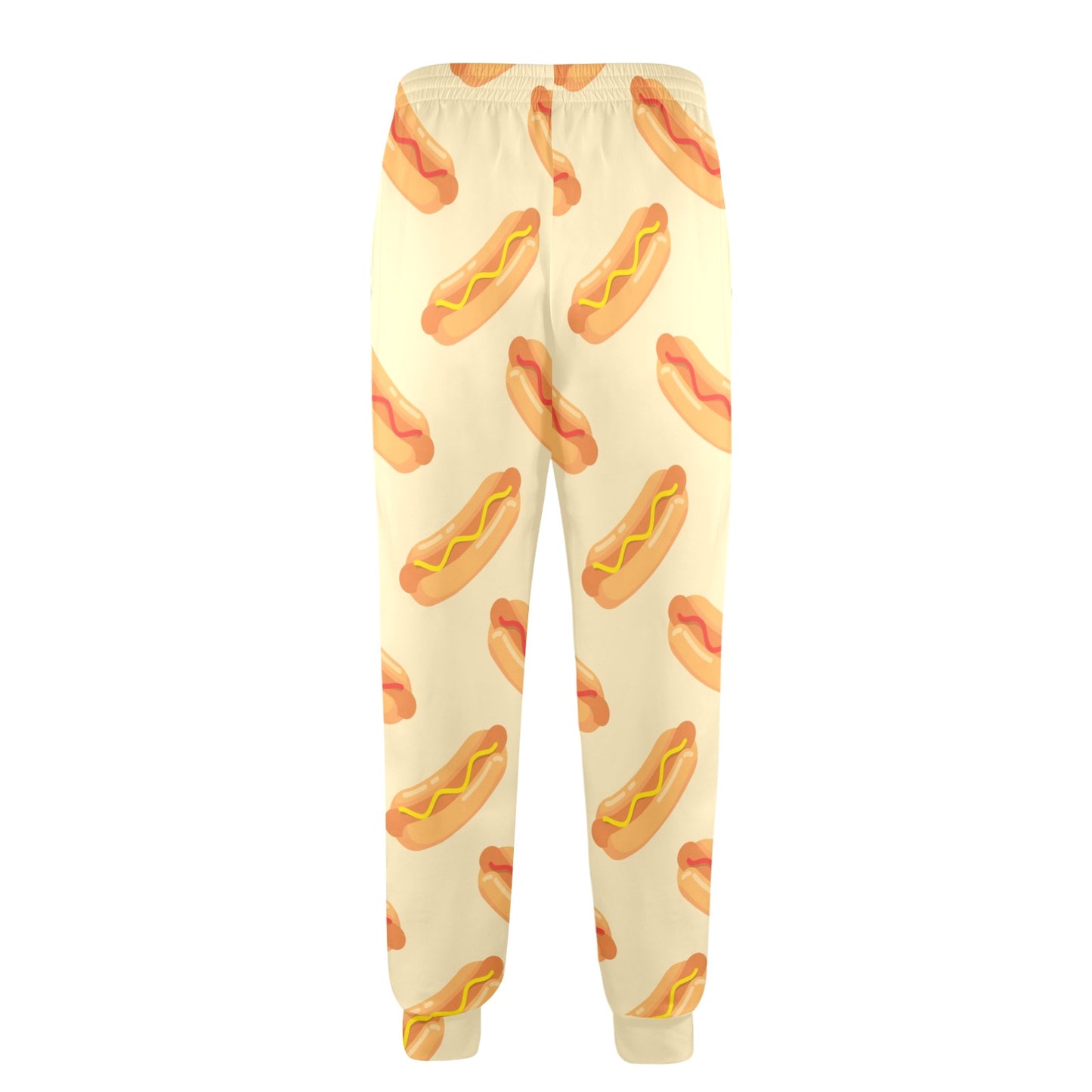 Hot Dog Pattern Print Design 05 Men's Casual Track Pants