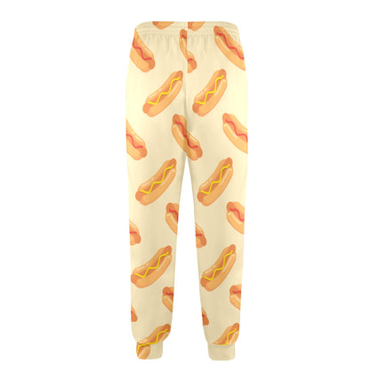 Hot Dog Pattern Print Design 05 Men's Casual Track Pants