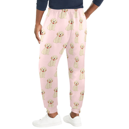 Golden Retriever Design Print Pattern JJ0278 Men's Casual Track Pants
