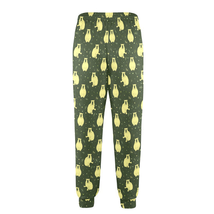 Capybara Pattern Print Design 03 Men's Casual Track Pants