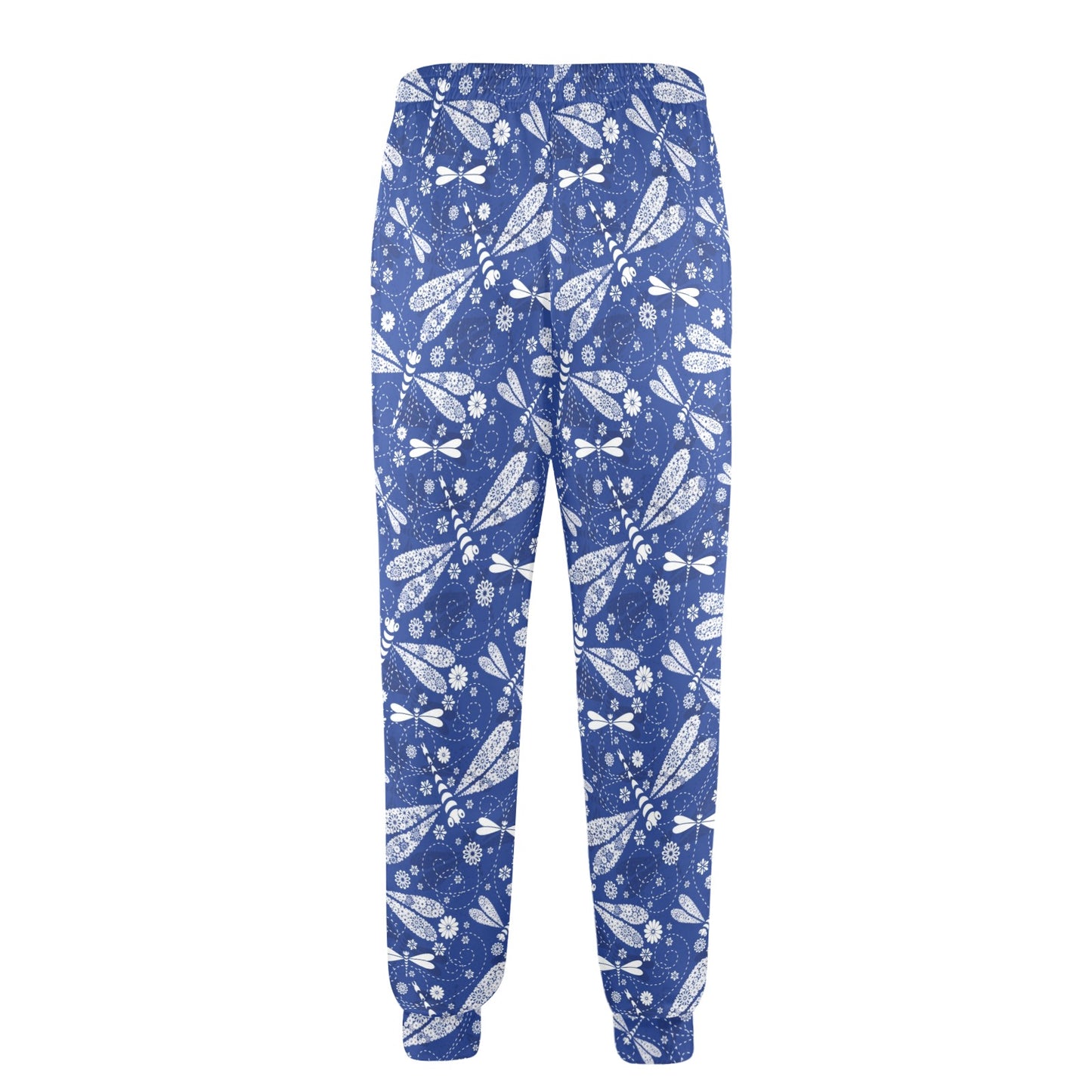 Dragonfly Pattern Print Design 03 Men's Casual Track Pants