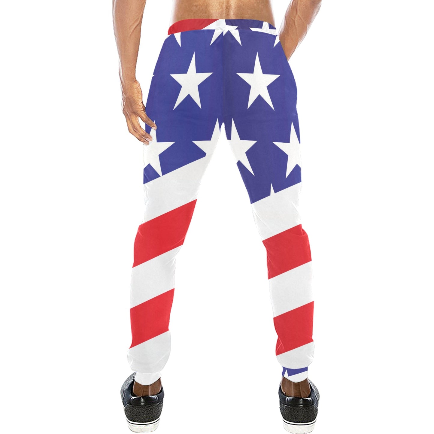 American flag Print Men's Sweatpants