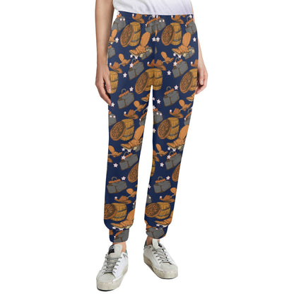 Cowboy Pattern Print Design 03 Women's Casual Track Pants