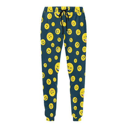emoji funny Design Print Pattern JJ0120 Men's Sweatpants