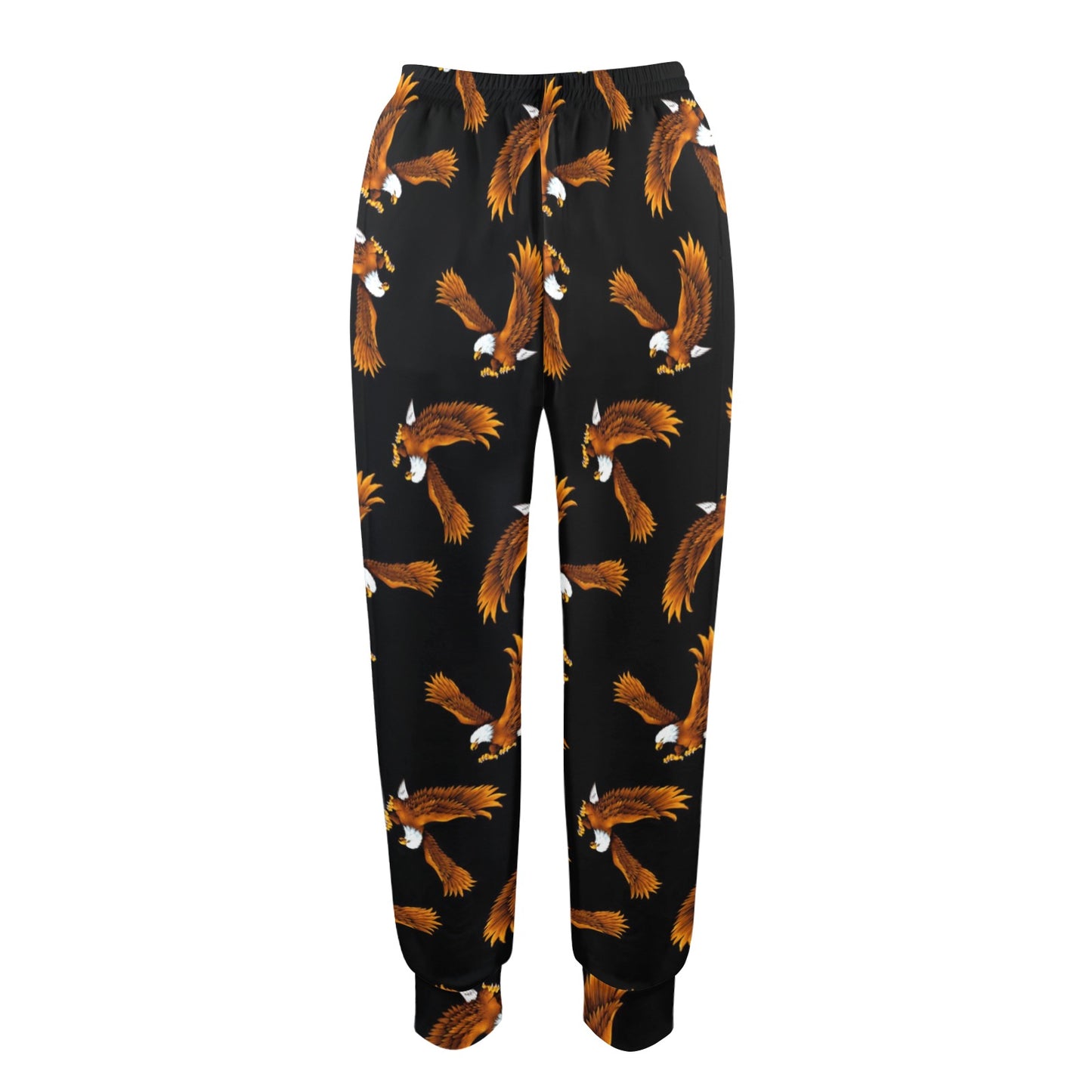 Eagles Print Pattern Women's Casual Track Pants