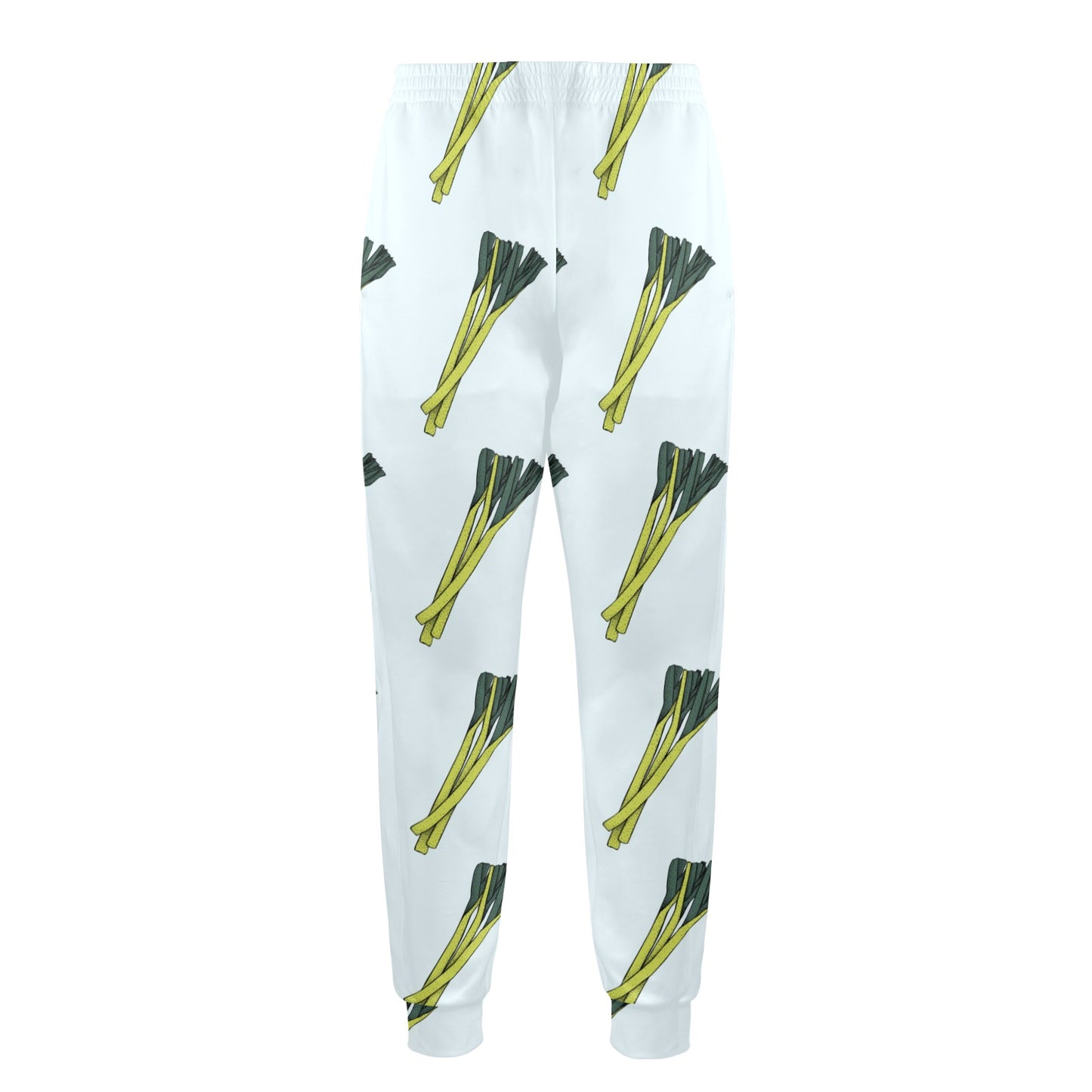 Leek Pattern Print Design 03 Men's Casual Track Pants