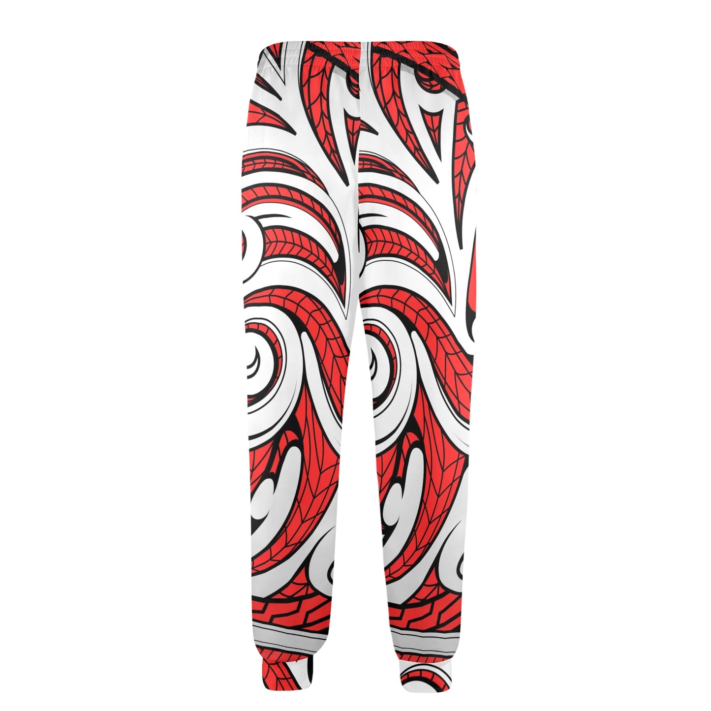 Maori Polynesian Themed Design Print Men's Casual Track Pants