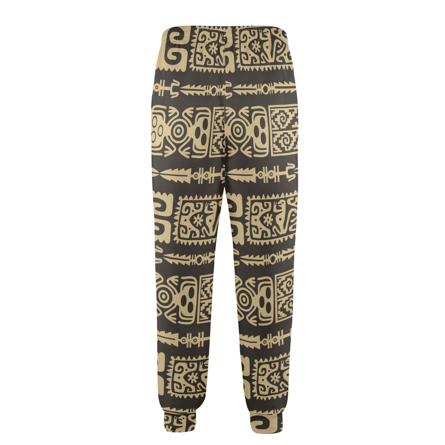 Mayan Pattern Print Design 03 Men's Casual Track Pants