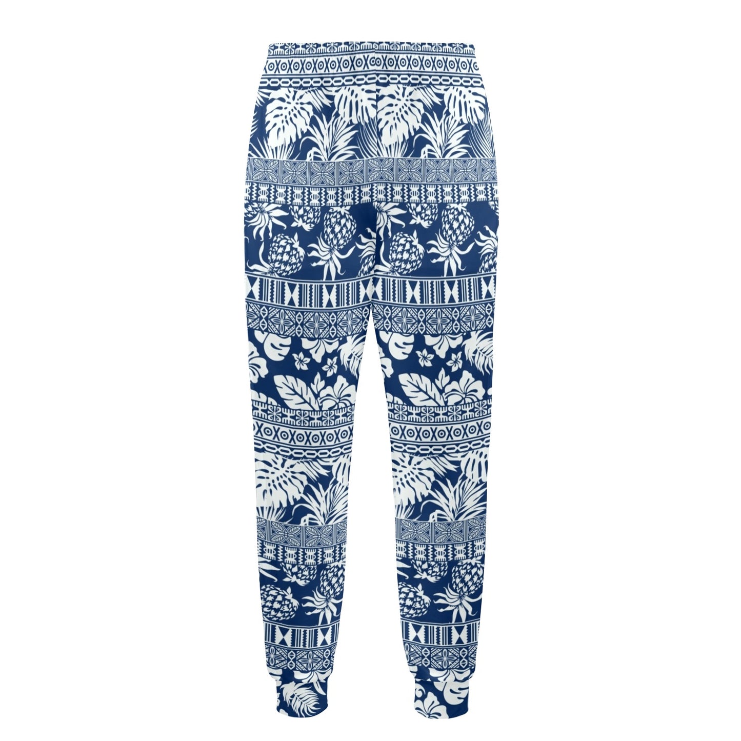 Hawaiian Themed Pattern Print Design H020 Men's Casual Track Pants