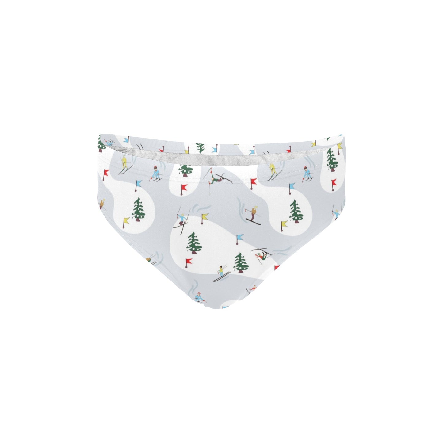 Ski Print Design LKS305 Men's Swimming Briefs