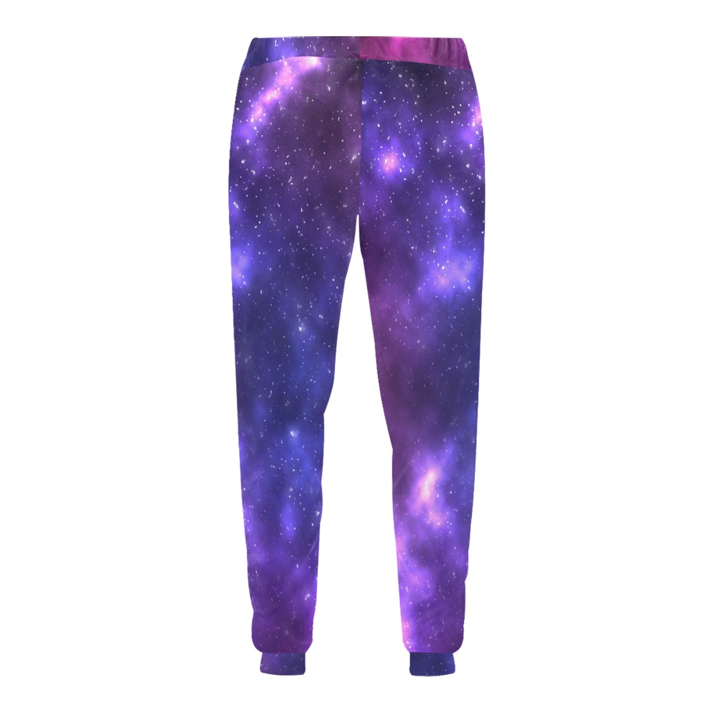 Celestial Purple Blue Galaxy Men's Sweatpants