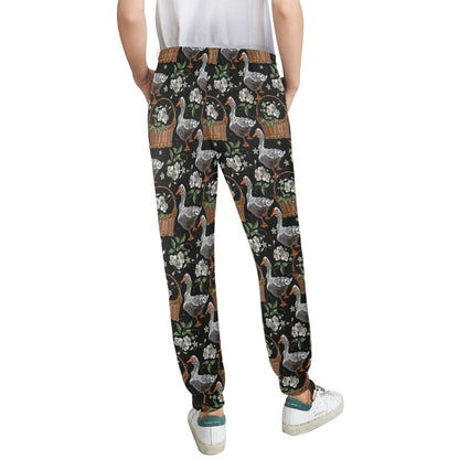 Goose Print Design LKS406 Women's Casual Track Pants