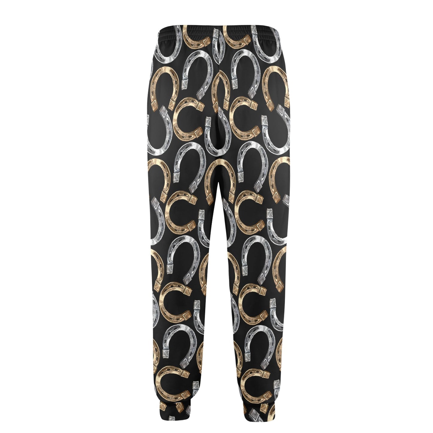 Horseshoe Print Design LKS305 Men's Casual Track Pants