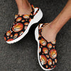 Basketball Black Background Pattern Unisex Clogs Shoes