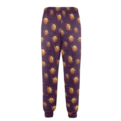Cookie Pattern Print Design 03 Men's Casual Track Pants