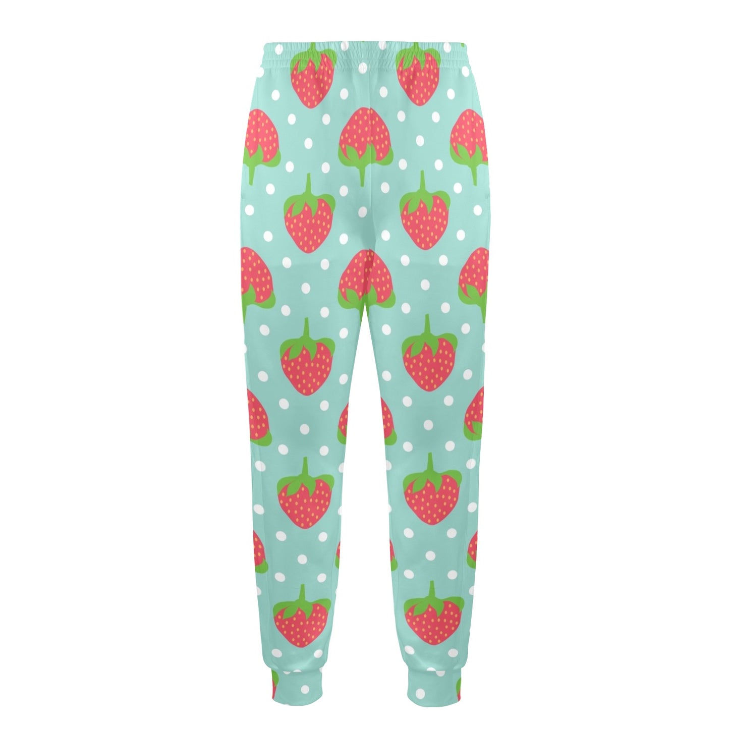 Strawberry Pattern Print Design SB06 Men's Casual Track Pants