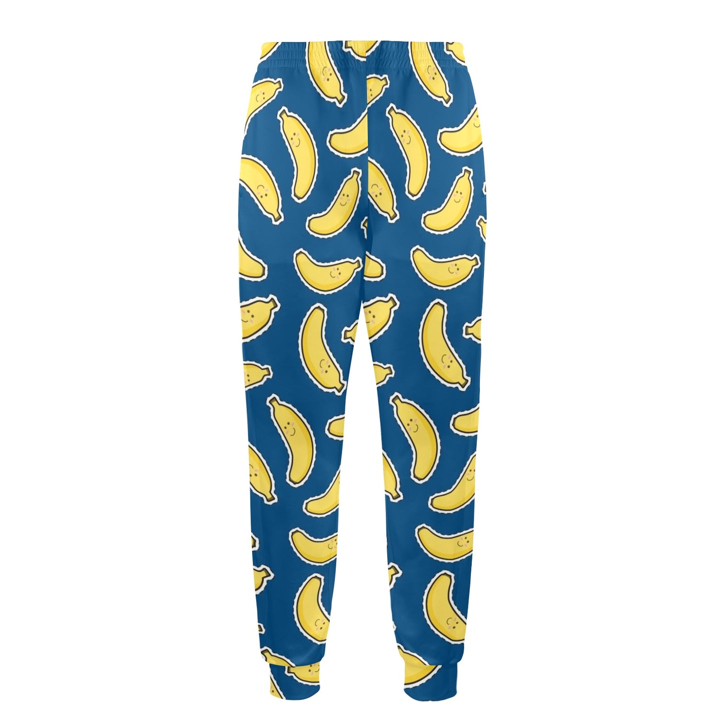 Banana Pattern Print Design BA03 Men's Casual Track Pants