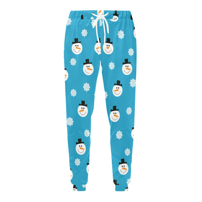 Snowman Print Design LKS303 Men's Sweatpants