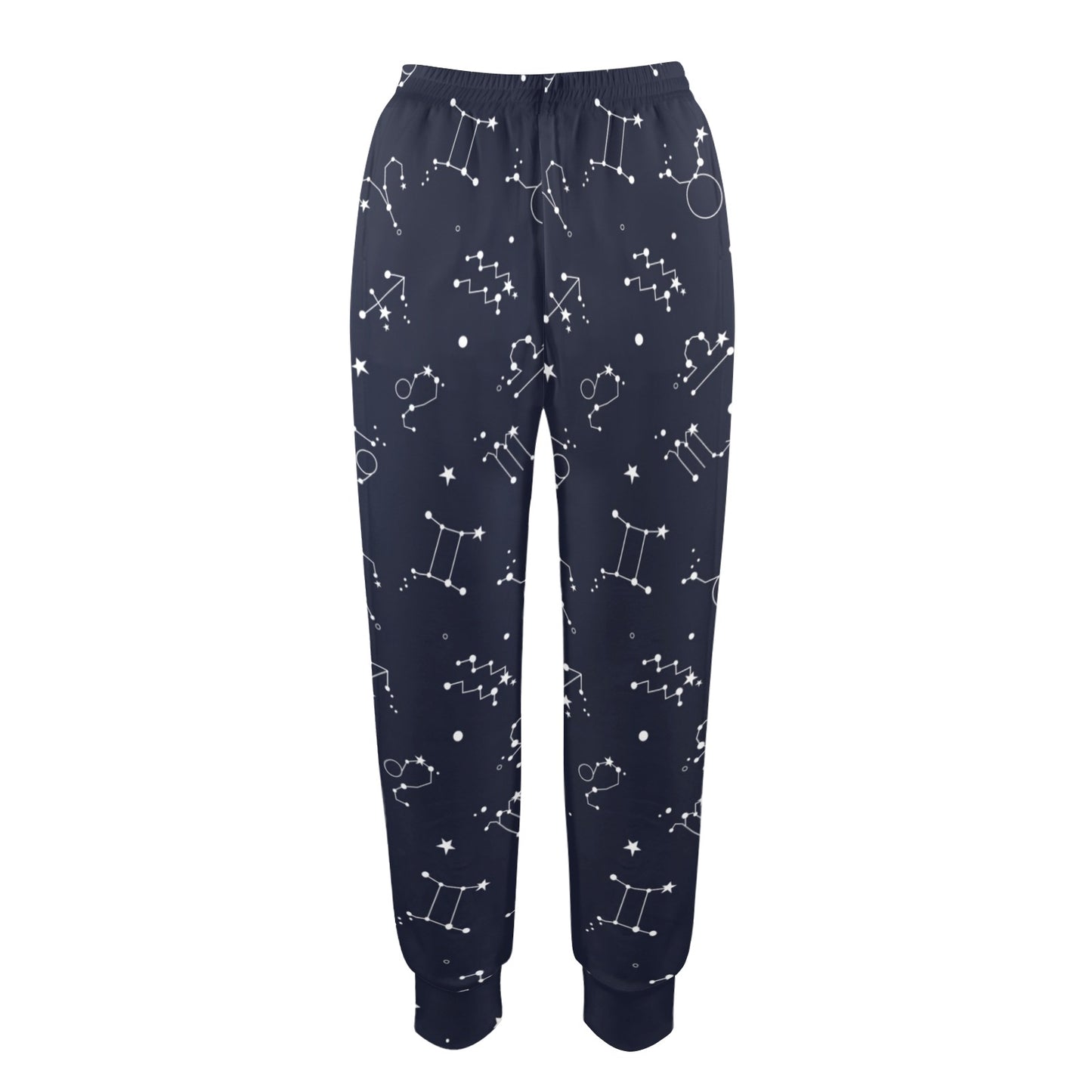 Constellation Pattern Print Design 05 Women's Casual Track Pants