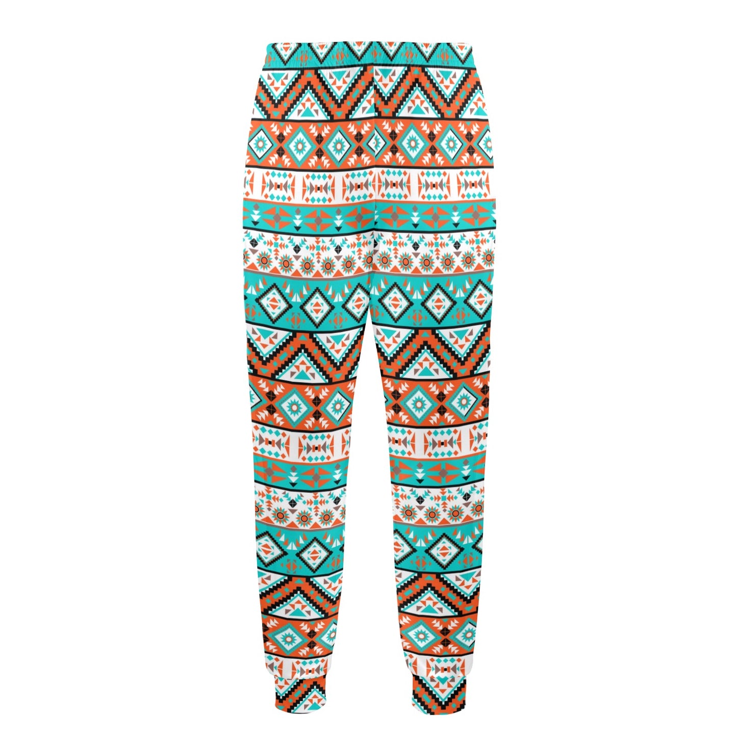 Navajo Style Print Pattern Men's Casual Track Pants