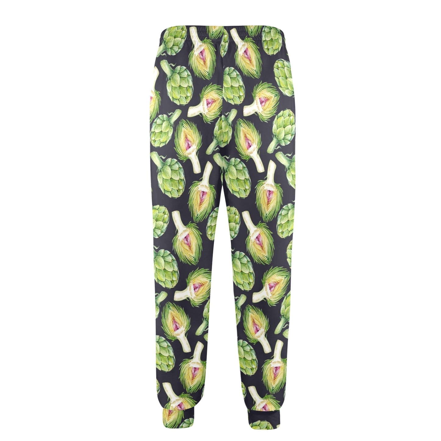 Artichoke Pattern Print Design 01 Men's Casual Track Pants