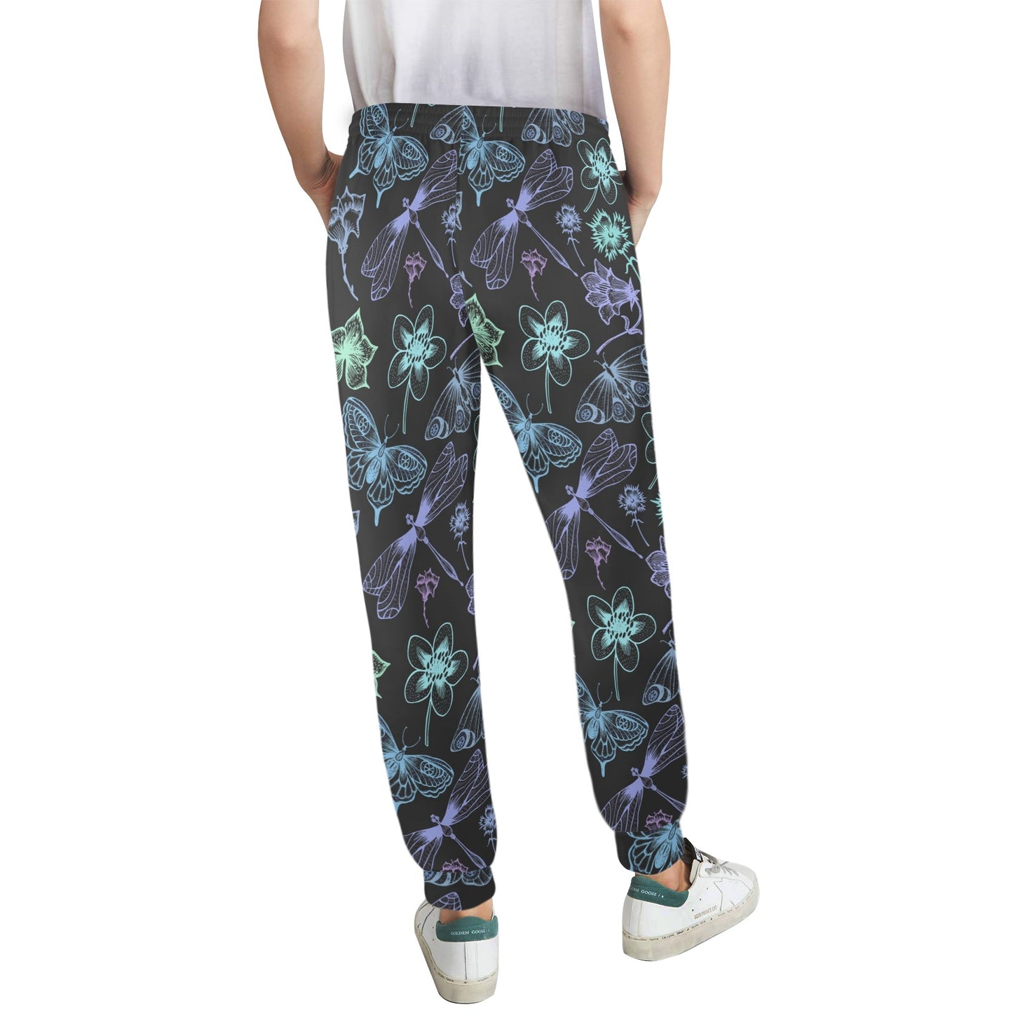 Butterfly Dragonfly Women's Casual Track Pants