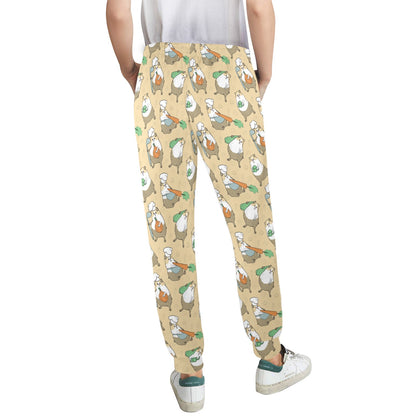 Guinea Pig Print Design LKS401 Women's Casual Track Pants