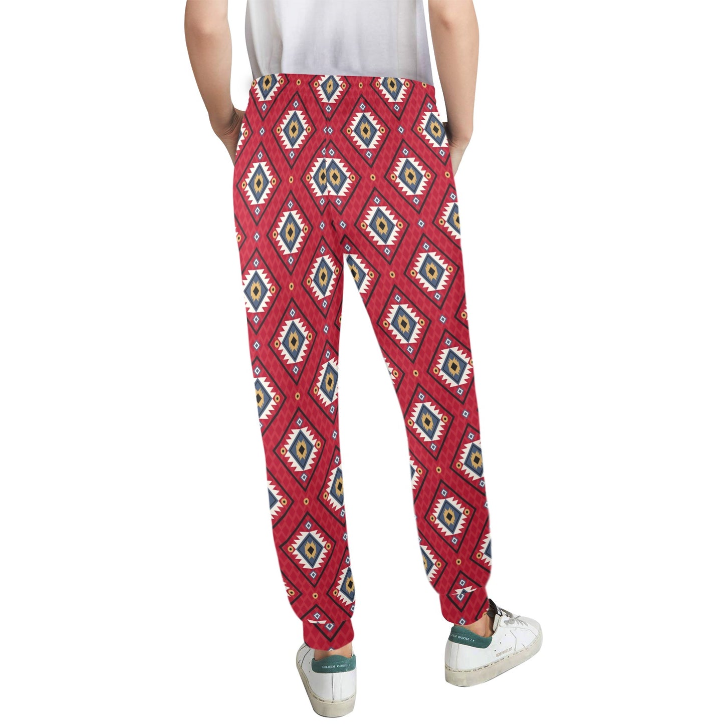 Aztec Pattern Print Design 10 Women's Casual Track Pants
